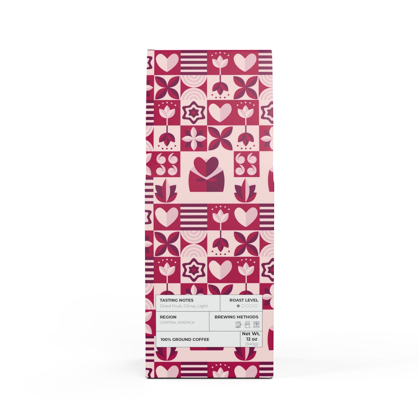 High Lakes Coffee Blend (Light Roast) / Tasting notes:  Dried fruit, citrus, light body