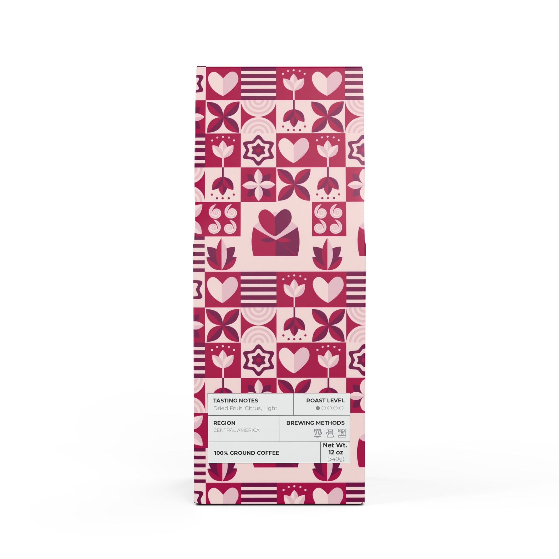 High Lakes Coffee Blend (Light Roast) / Tasting notes:  Dried fruit, citrus, light body