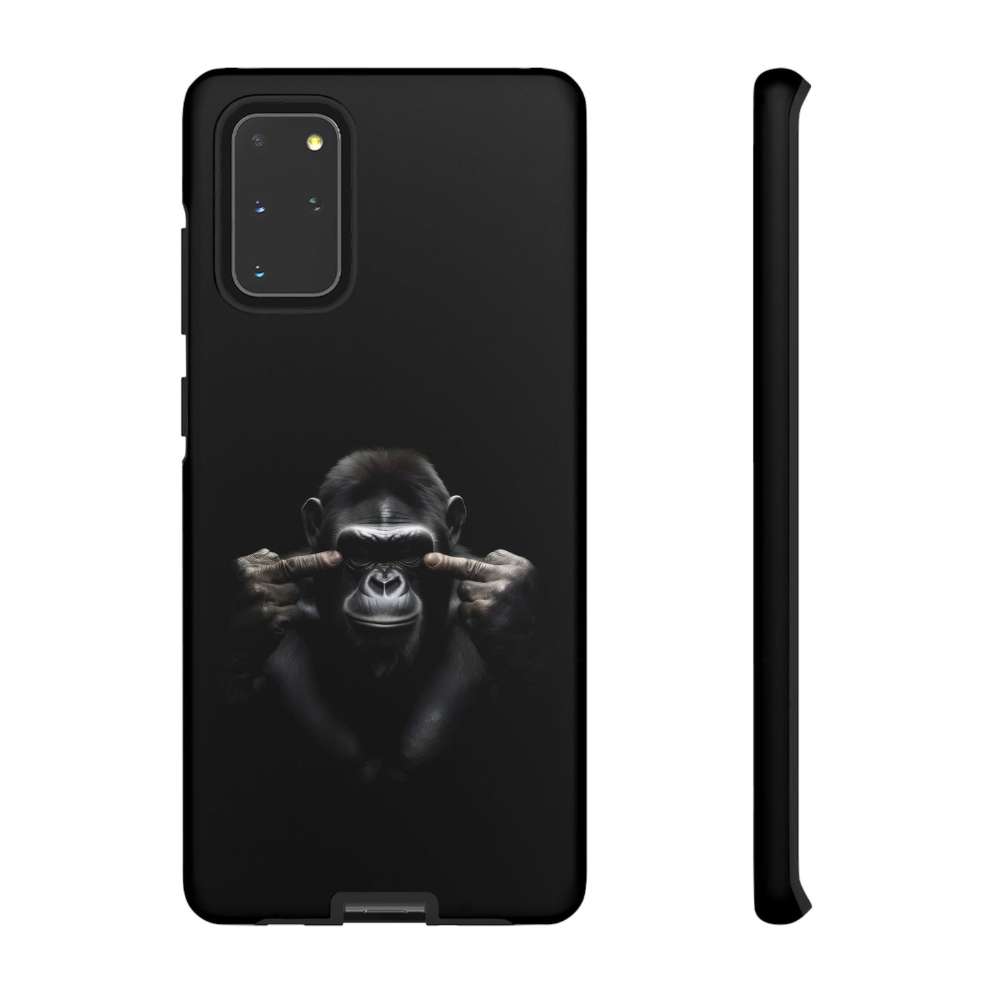 Edgy Gorilla Samsung  Phone Case - Funny Gift for Animal Lovers