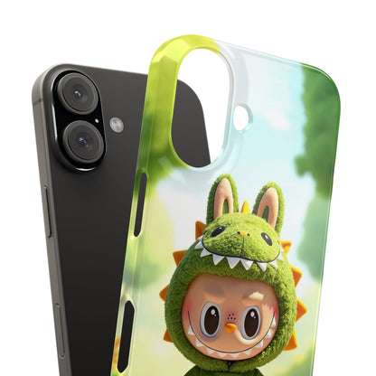 The Monsters Snap Case for iPhone Models – Playful Dinosaur Design