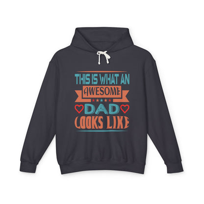 Awesome Dad Hooded Sweatshirt, Funny Gift for New Dads