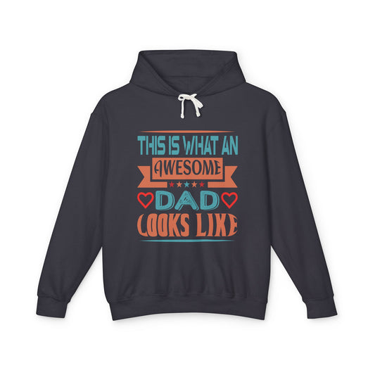 Awesome Dad Hooded Sweatshirt, Funny Gift for New Dads
