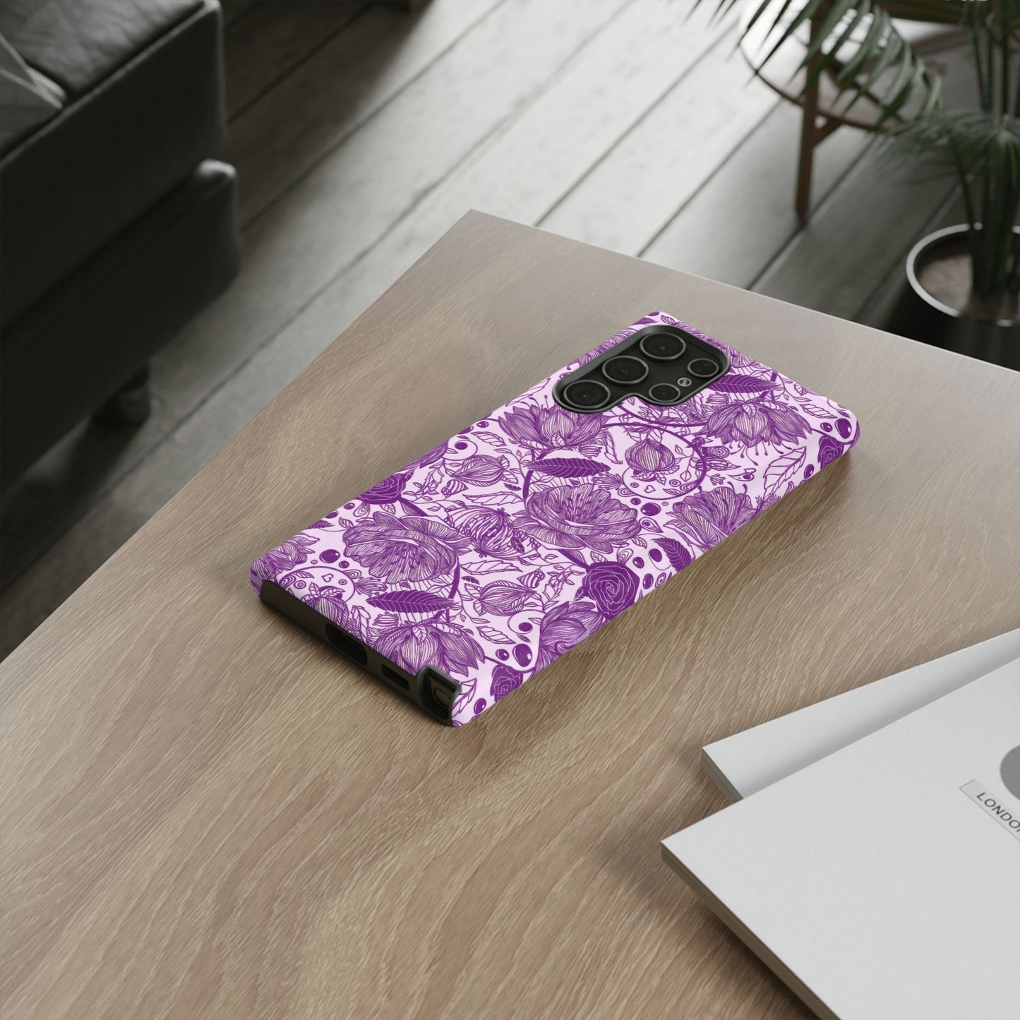 Graphical Garden: Purple Edition Tough Cases