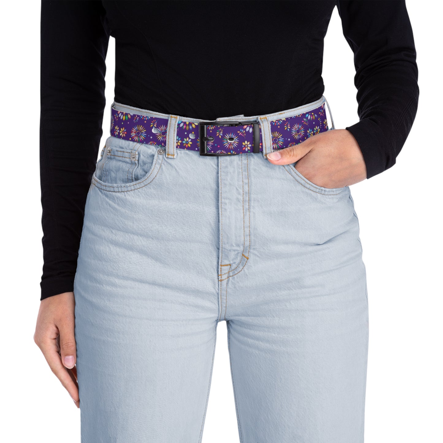 Vibrant Vibes Belt /Purple