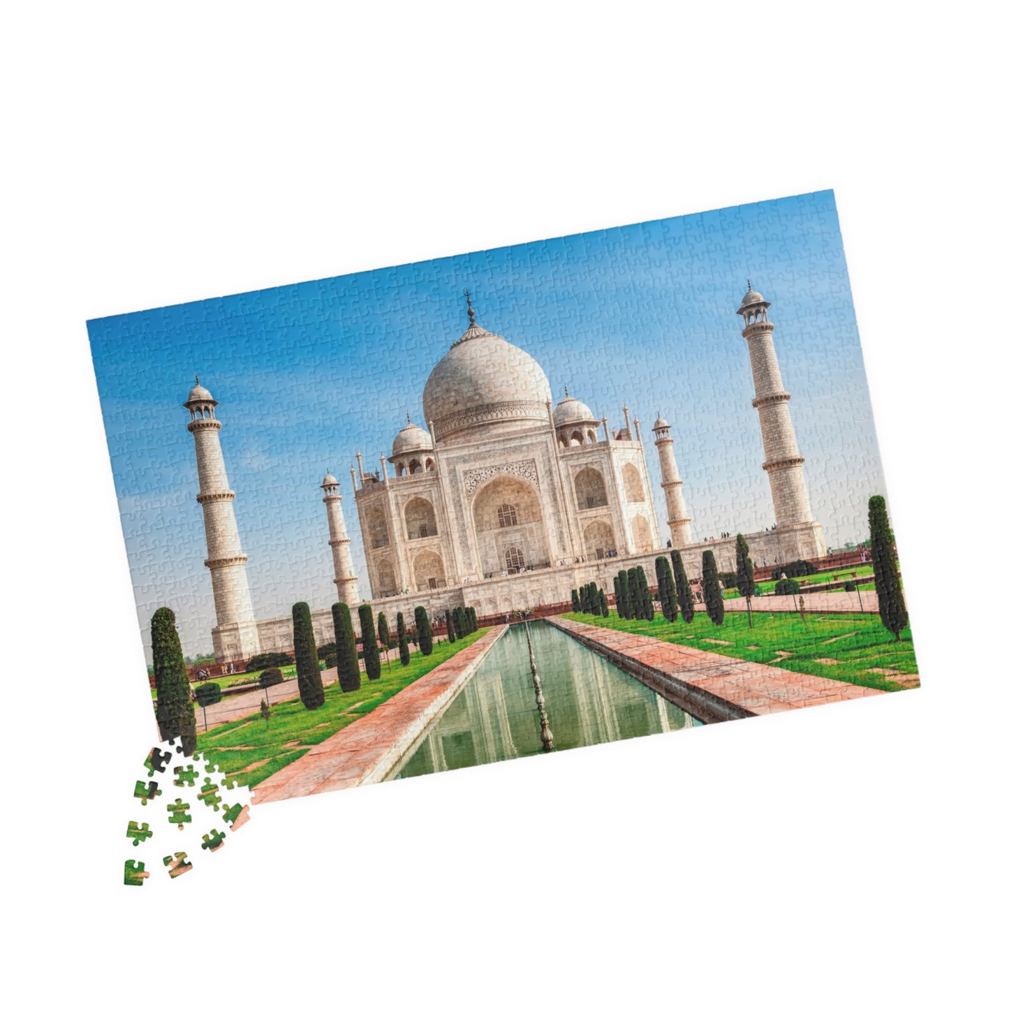Taj Mahal Puzzle – 1014-Piece Jigsaw for Art Lovers