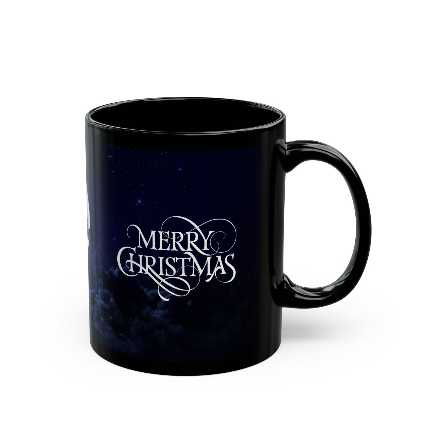 Holy Night Black Mug - 11oz, 15oz