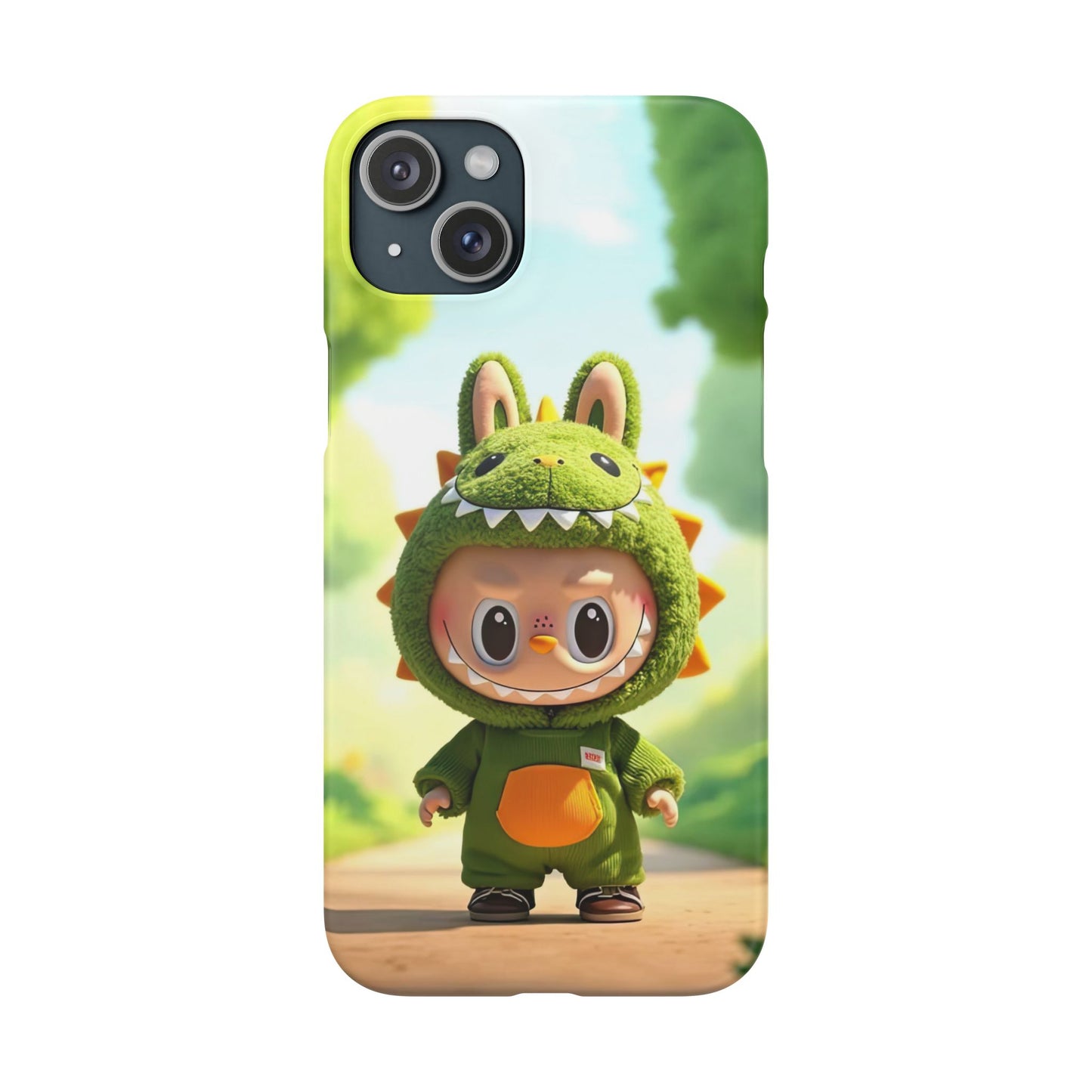 The Monsters Snap Case for iPhone Models – Playful Dinosaur Design