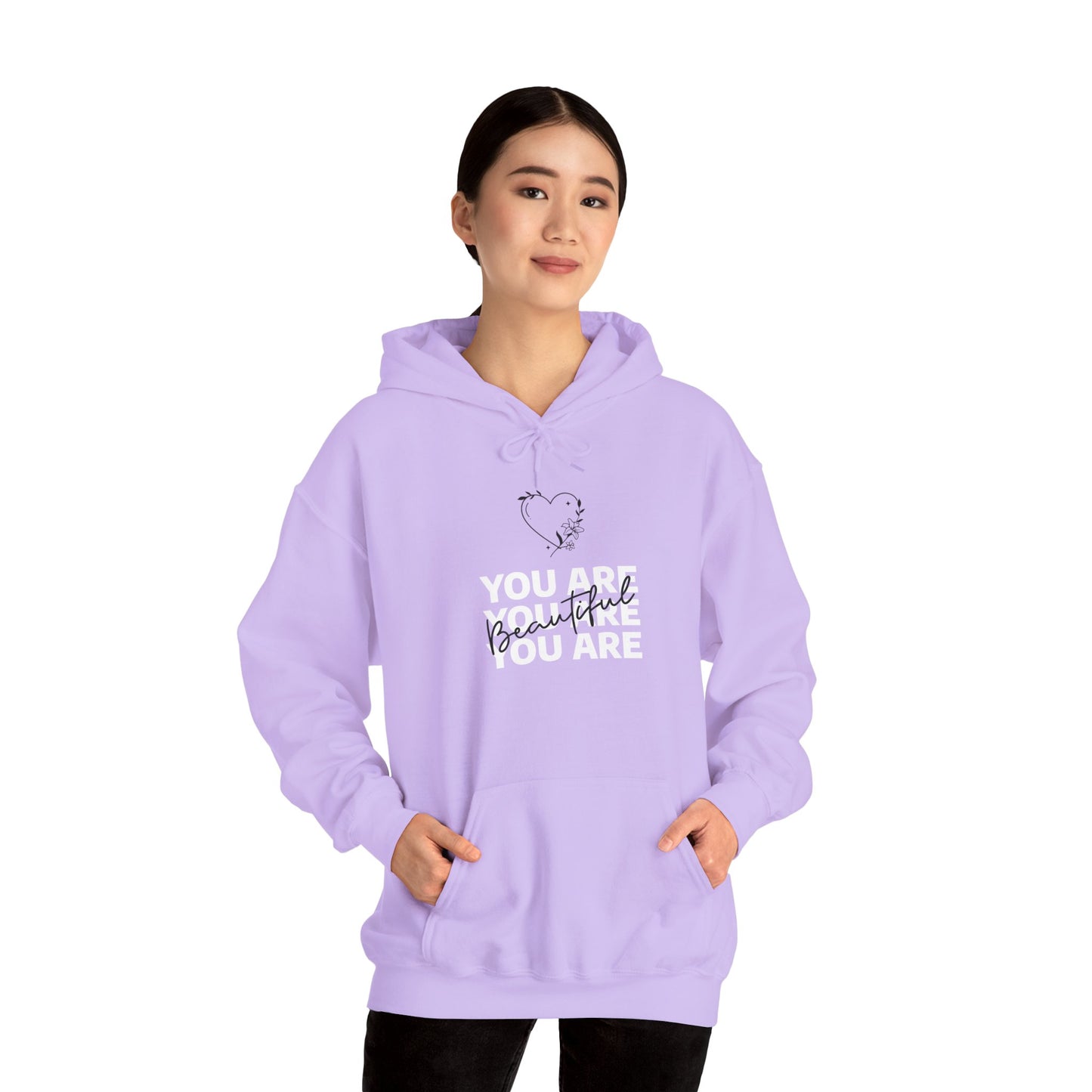 You Are Beautiful Unisex Heavy Blend™ Hooded Sweatshirt