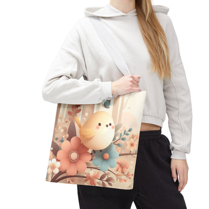 Pastel Canary Tote Bag