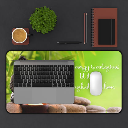 Inspirational Zen Desk Mat