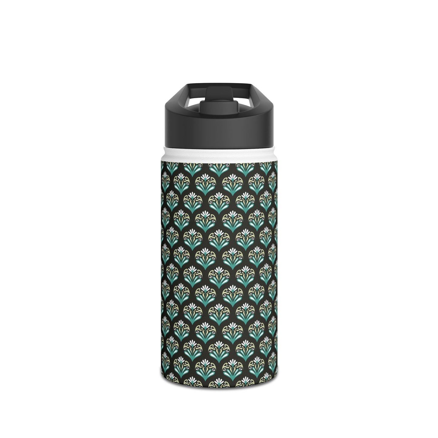 Classic Charm Stainless Steel Water Bottle, Standard Lid