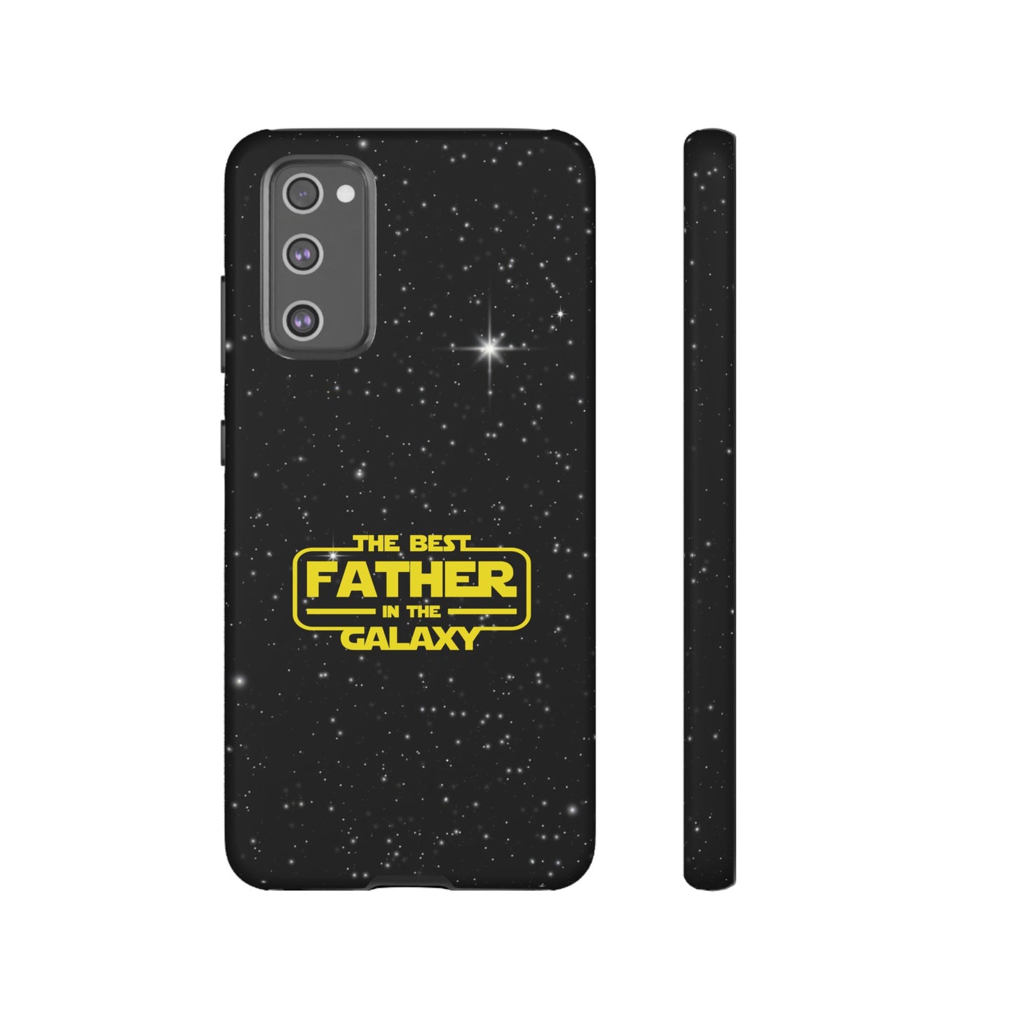 Galaxy-Themed Samsung Tough Case - Perfect Gift for the Best Father