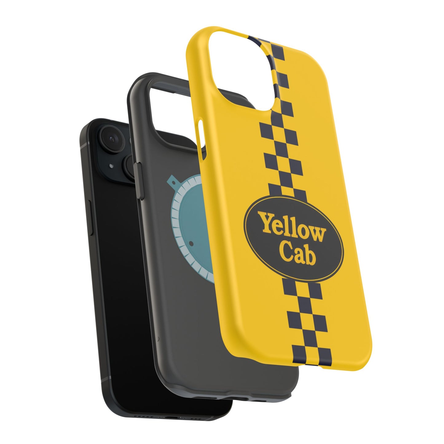 Yellow Cab Magnetic Phone Cases, Taxi Driver