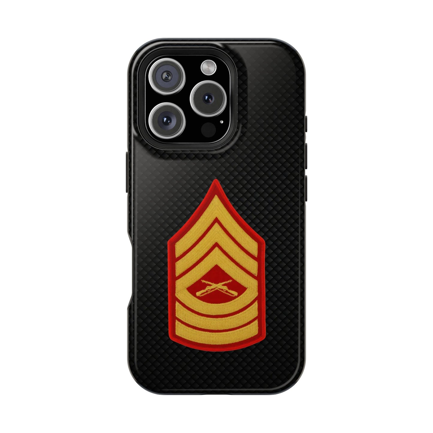 Rank Insignia Impact-Resistant Cases, Master Sergeant