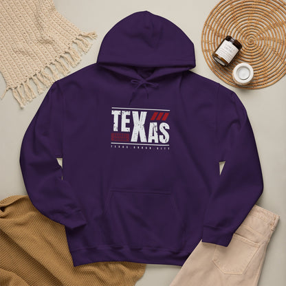 Texas Unisex Heavy Blend Hoodie - Bold Design for Everyday Comfort