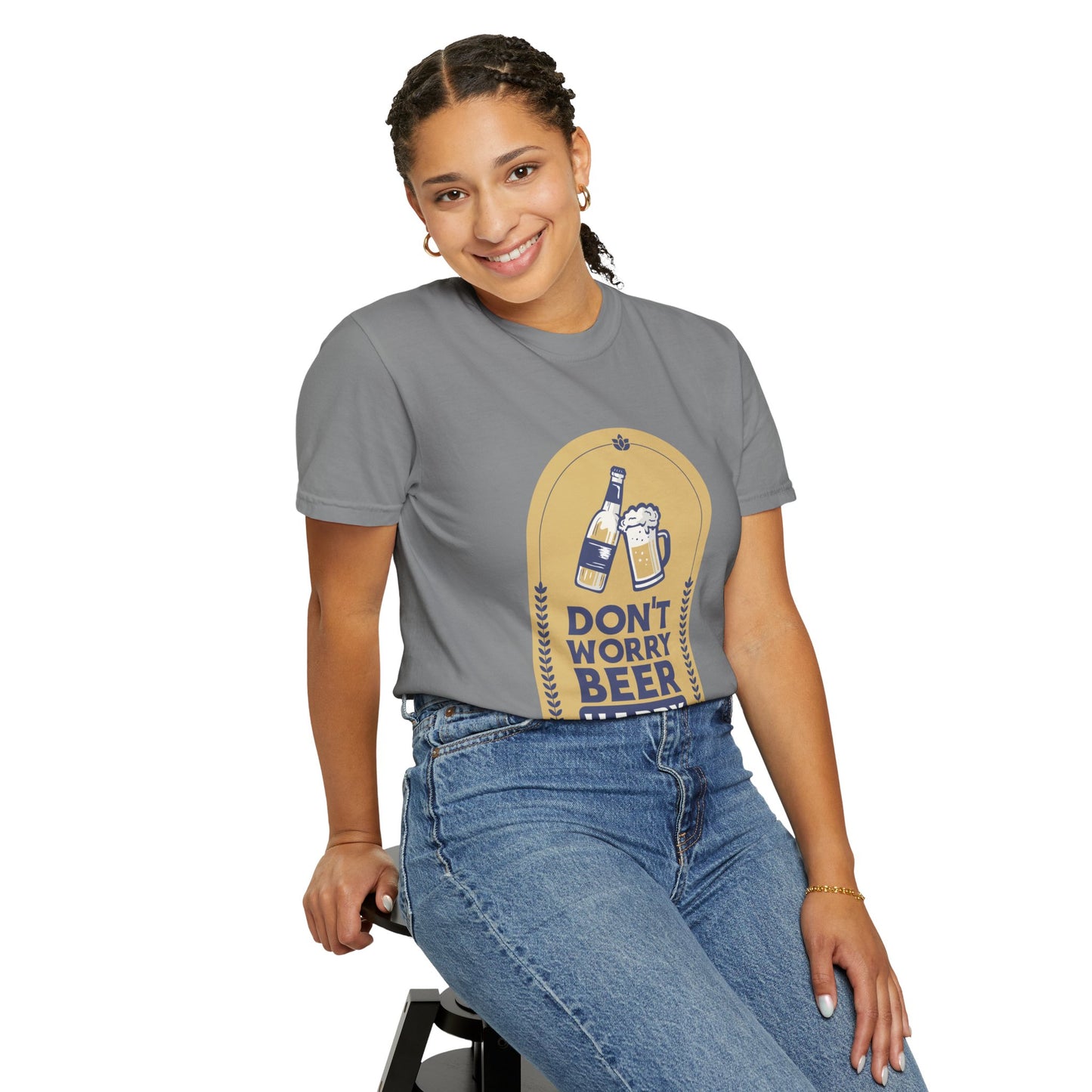 Beer Happy Unisex T-shirt - Funny Beer Tee