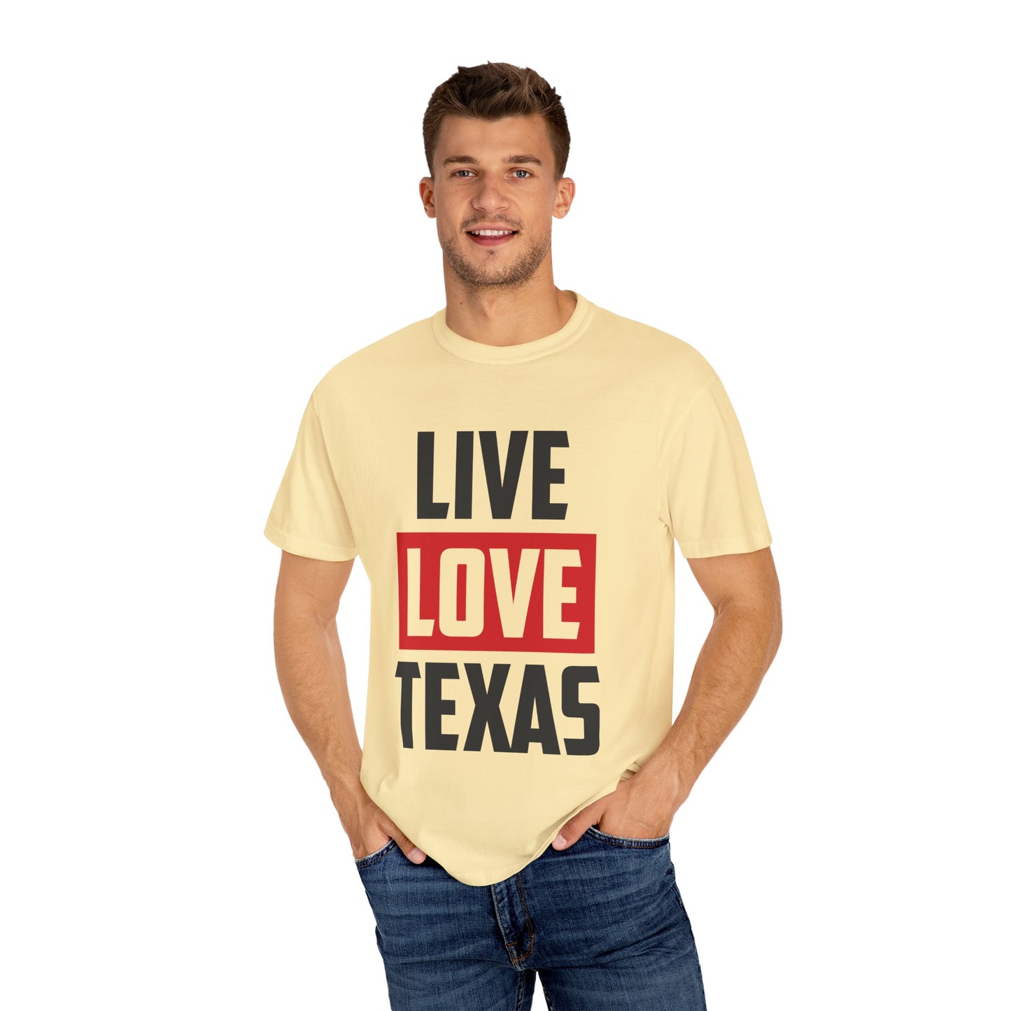 Live Love Texas Unisex T-Shirt | Casual Texas Pride Tee