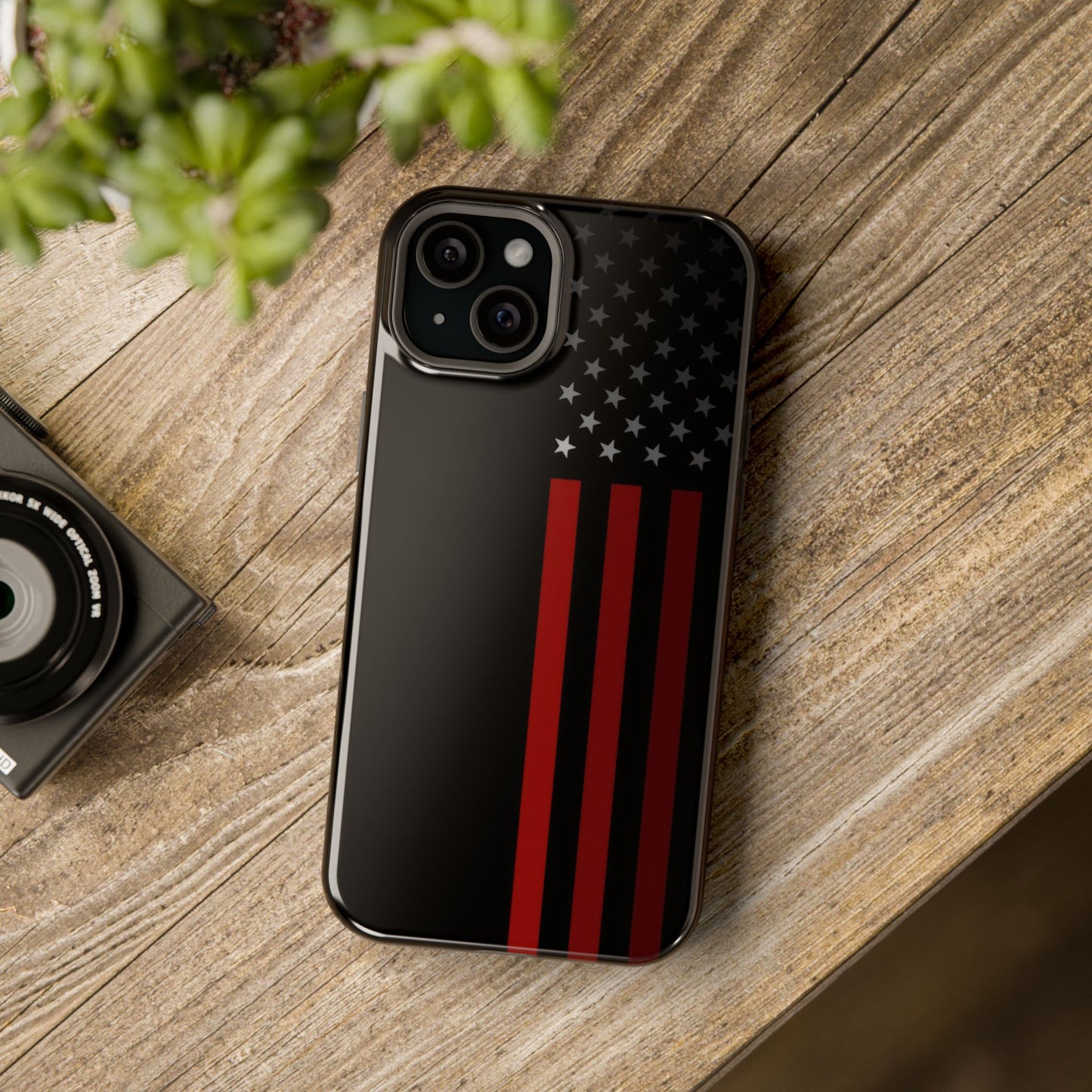 Patriotic Magnetic Tough Case, American Flag Phone Cover