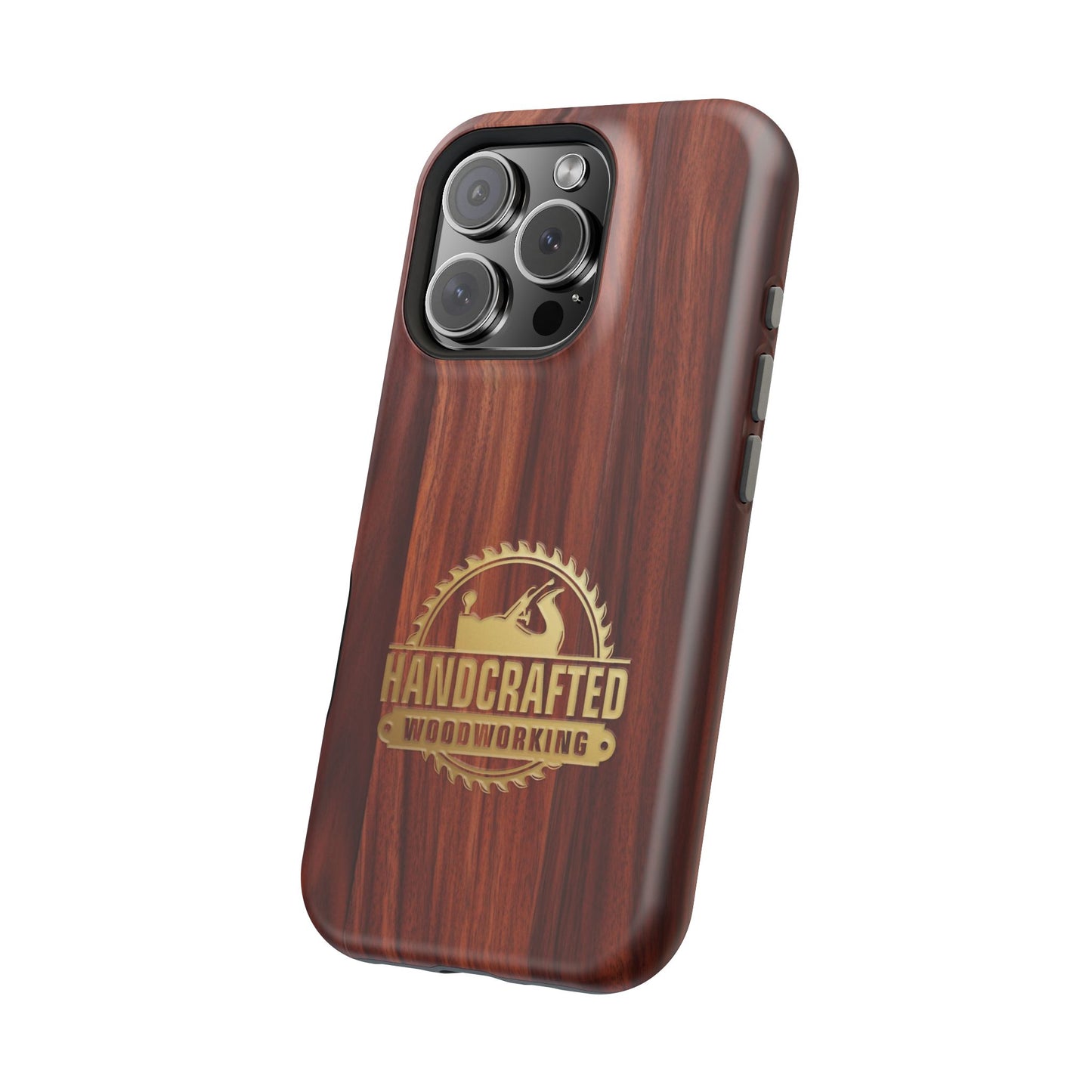 Woodworking Logo Magnetic iPhone Case