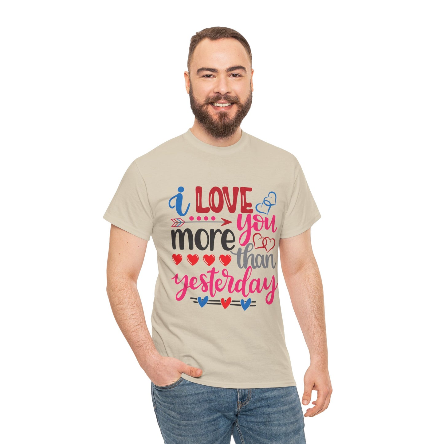I Love You More Than  Tee, Anniversary Gift Shirt