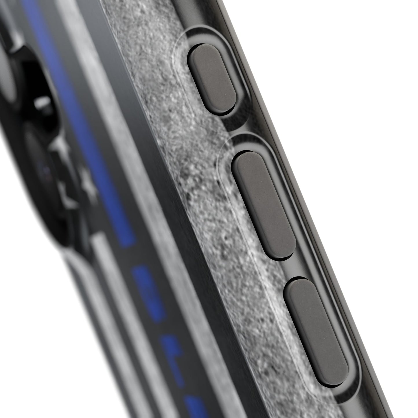 Police Magnetic Phone Cases, Bleed Blue