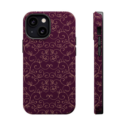 Luxury Serial Magnetic Phone Case, Royal