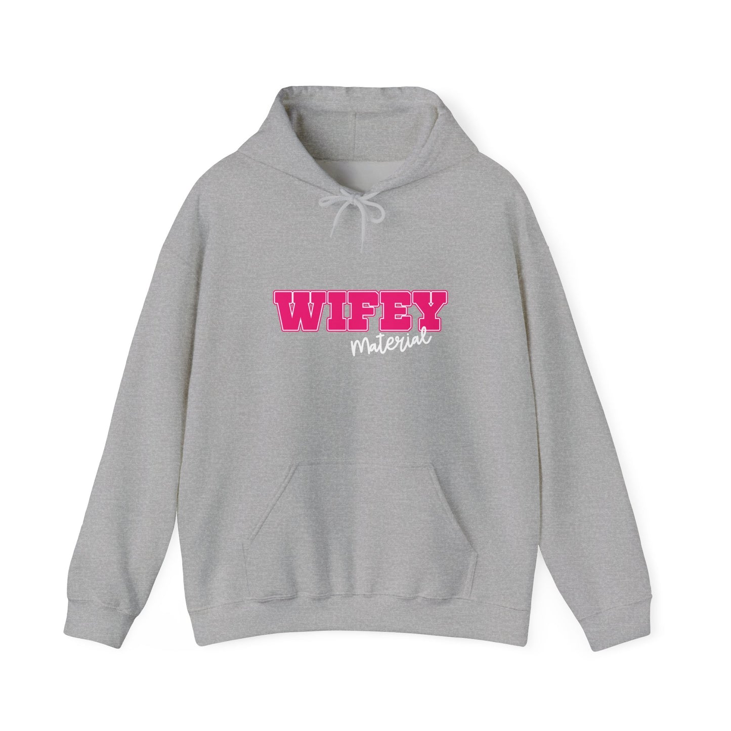 Wifey Material Unisex Heavy Blend™ Hooded Sweatshirt