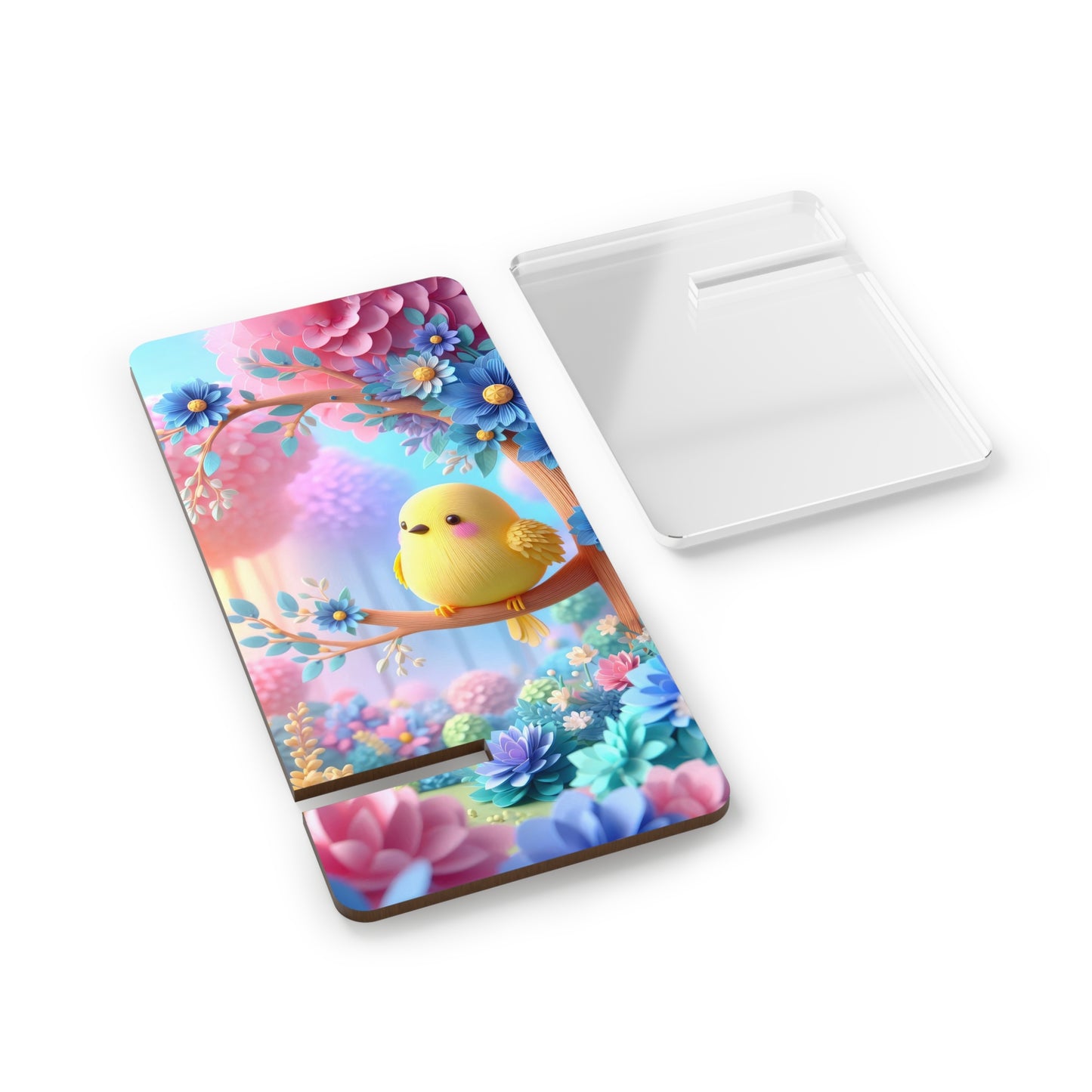 Vibrant Bird Smartphone Display Stand