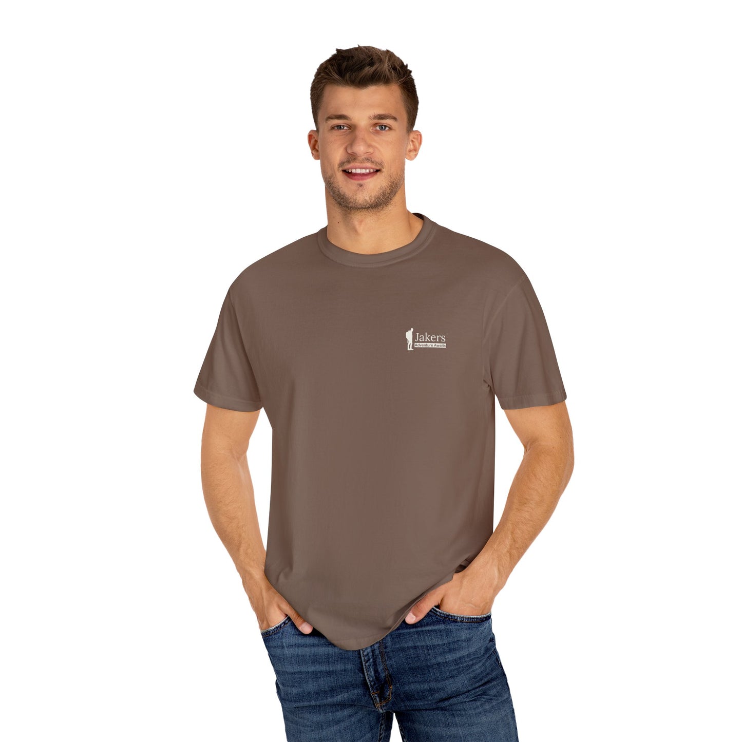 Jakers Adventure Awaits Unisex Garment-Dyed T-shirt