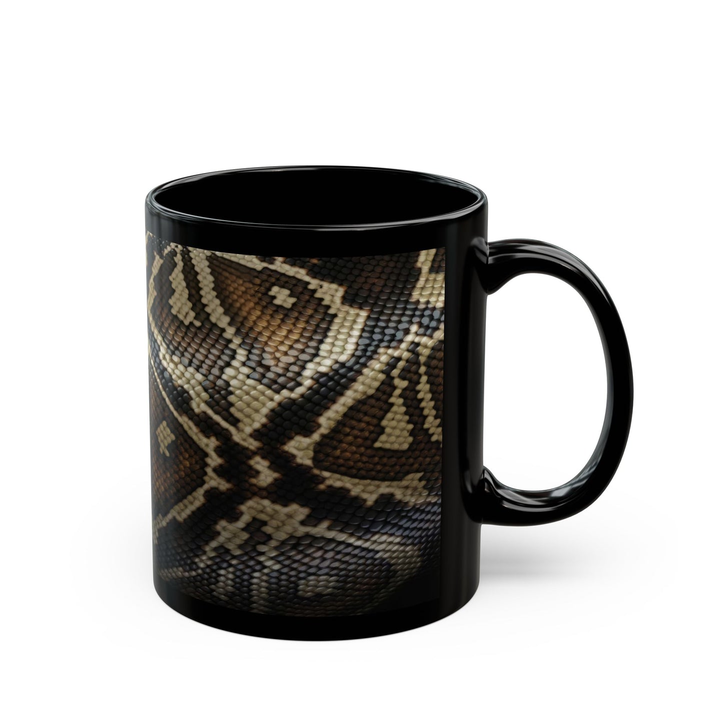 Serpent Sip Black Mug - 11oz, 15oz