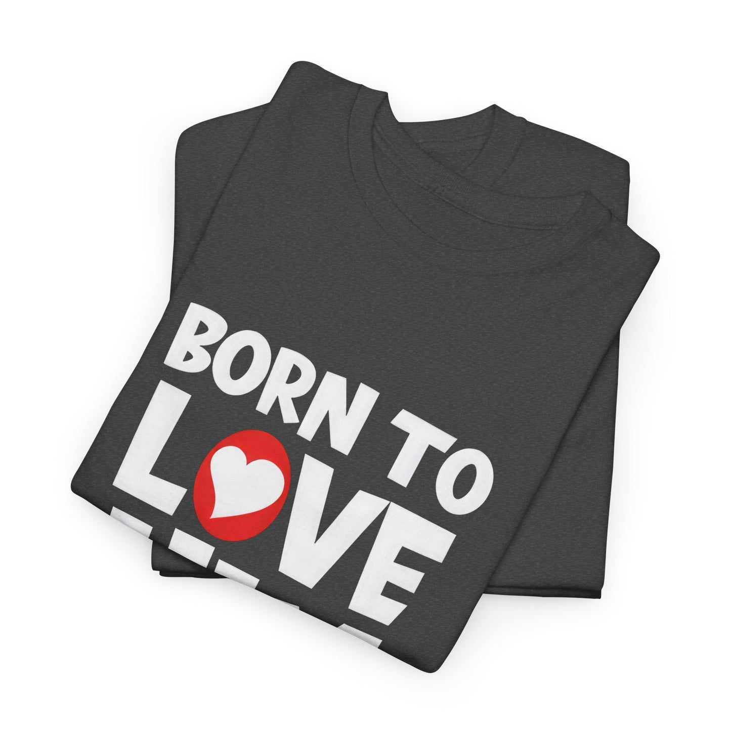 Born To Love Him Tee, Romantic Valentine T-Shirt for Couples, B Part