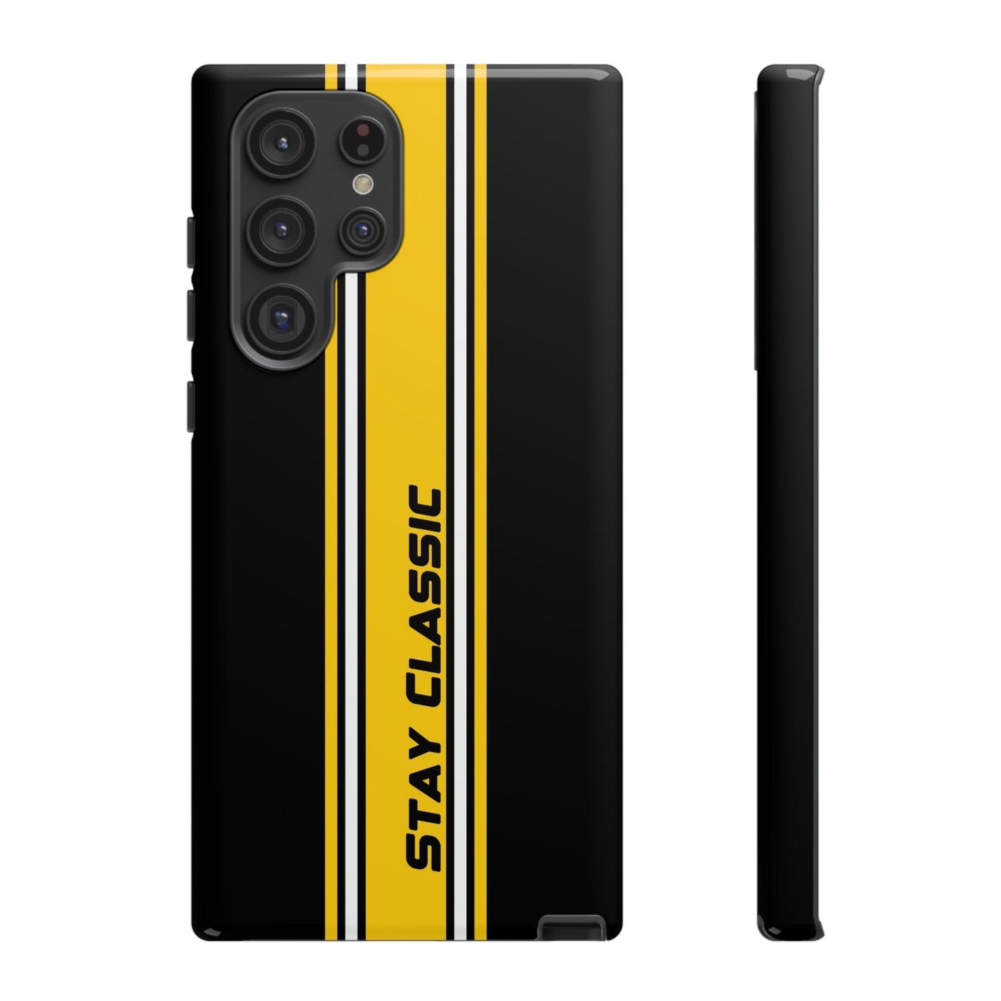 Stay Classic Tough Case – Minimalist Racing Design