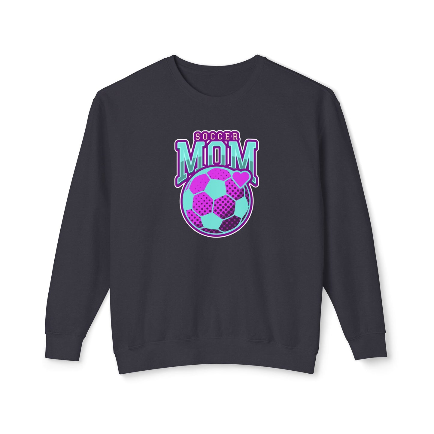 Soccer Mom Unisex Lightweight Crewneck Sweatshirt