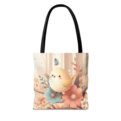 Pastel Canary Tote Bag