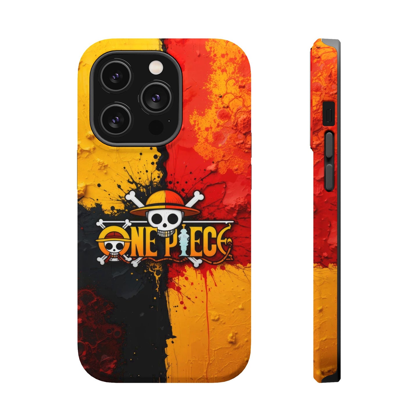 One Piece Vibrant Magnetic iPhone Cases, Anime Accessories