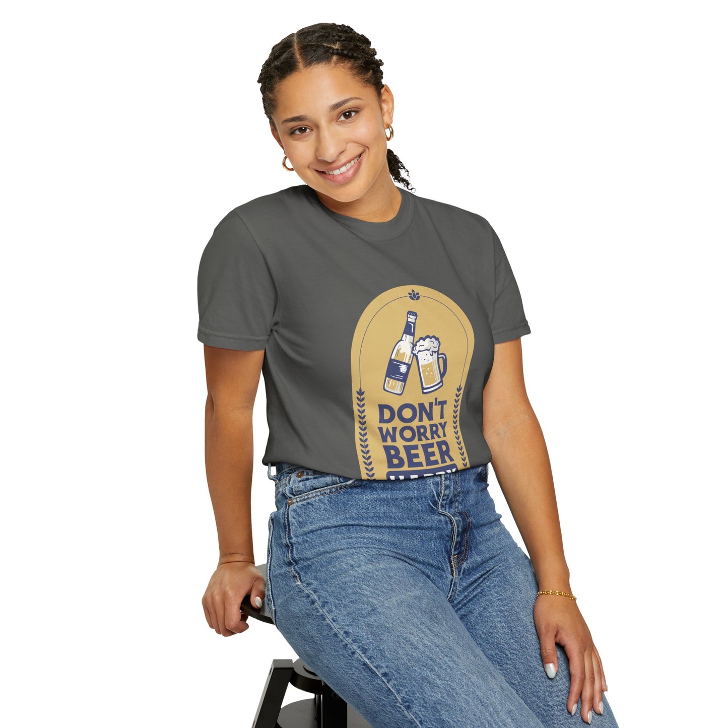 Beer Happy Unisex T-shirt - Funny Beer Tee