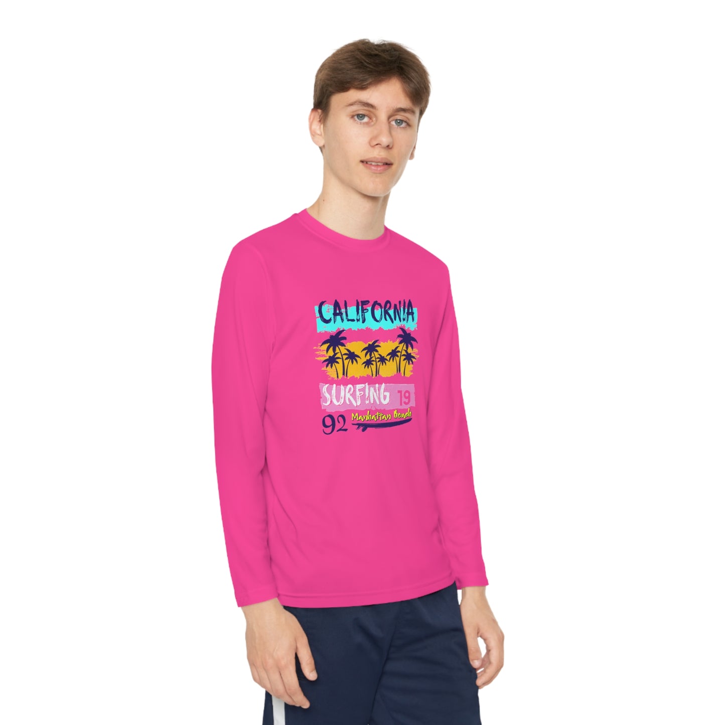 California Surfing Youth Long Sleeve Competitor Tee