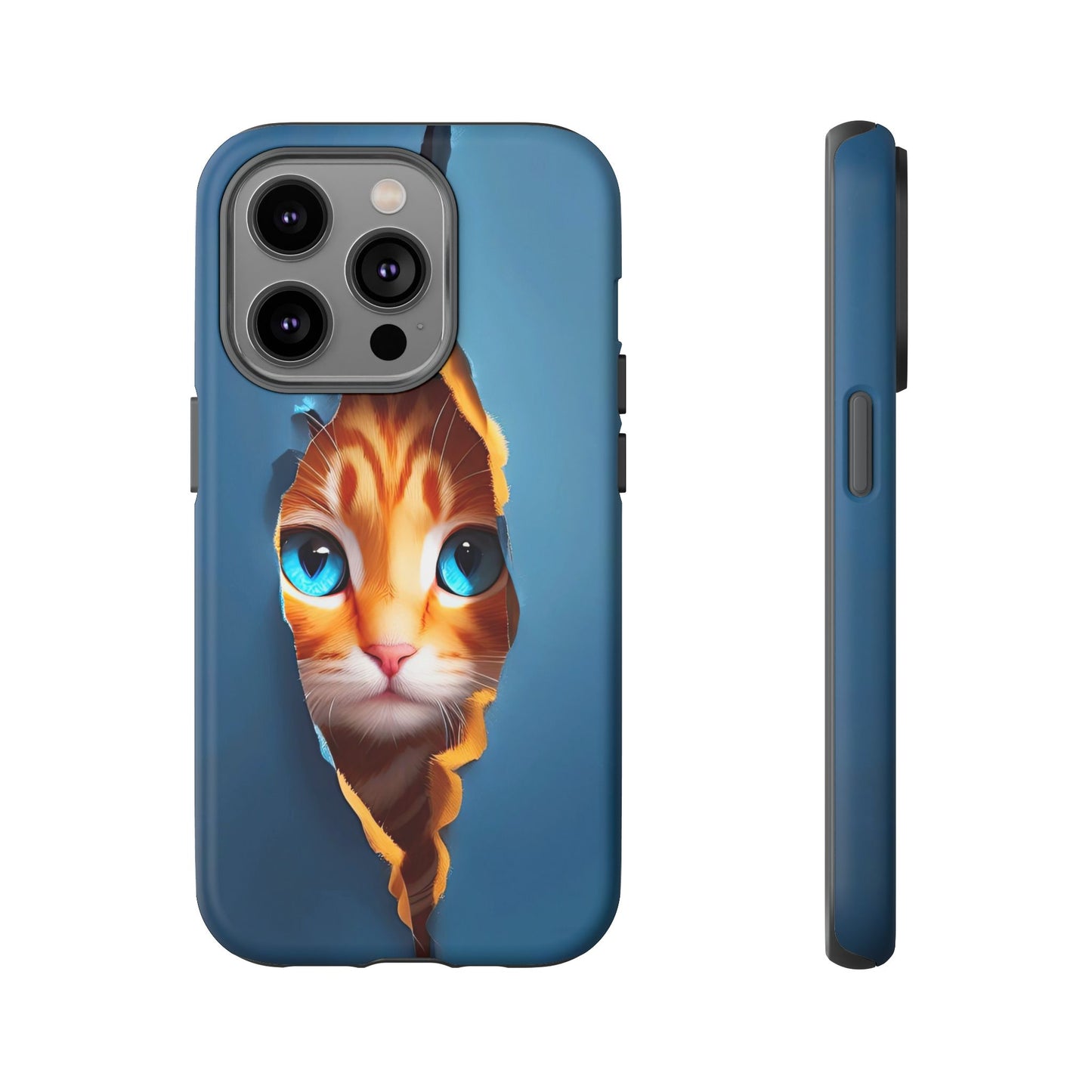 Curious Kitten Tough  Case for iPhone