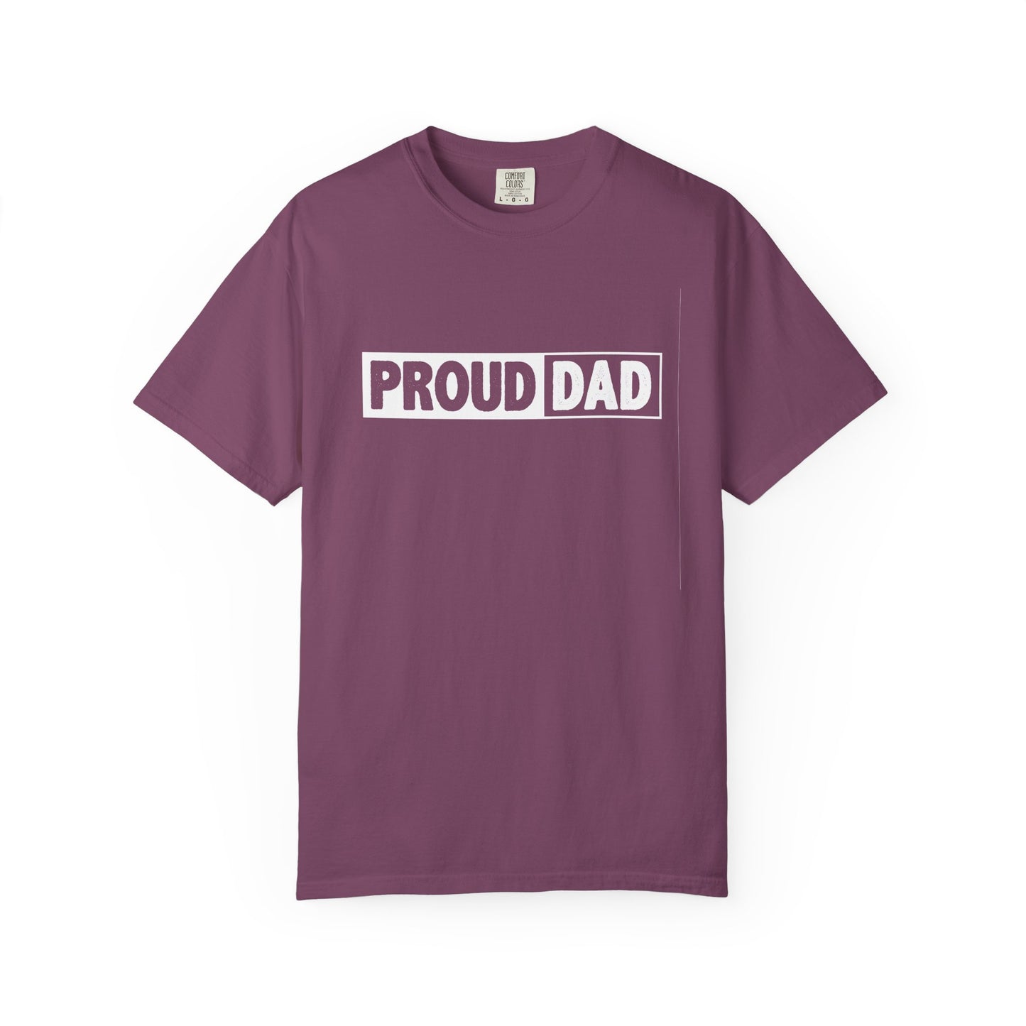 Proud Dad T-Shirt | Comfortable Unisex Garment-Dyed Tee