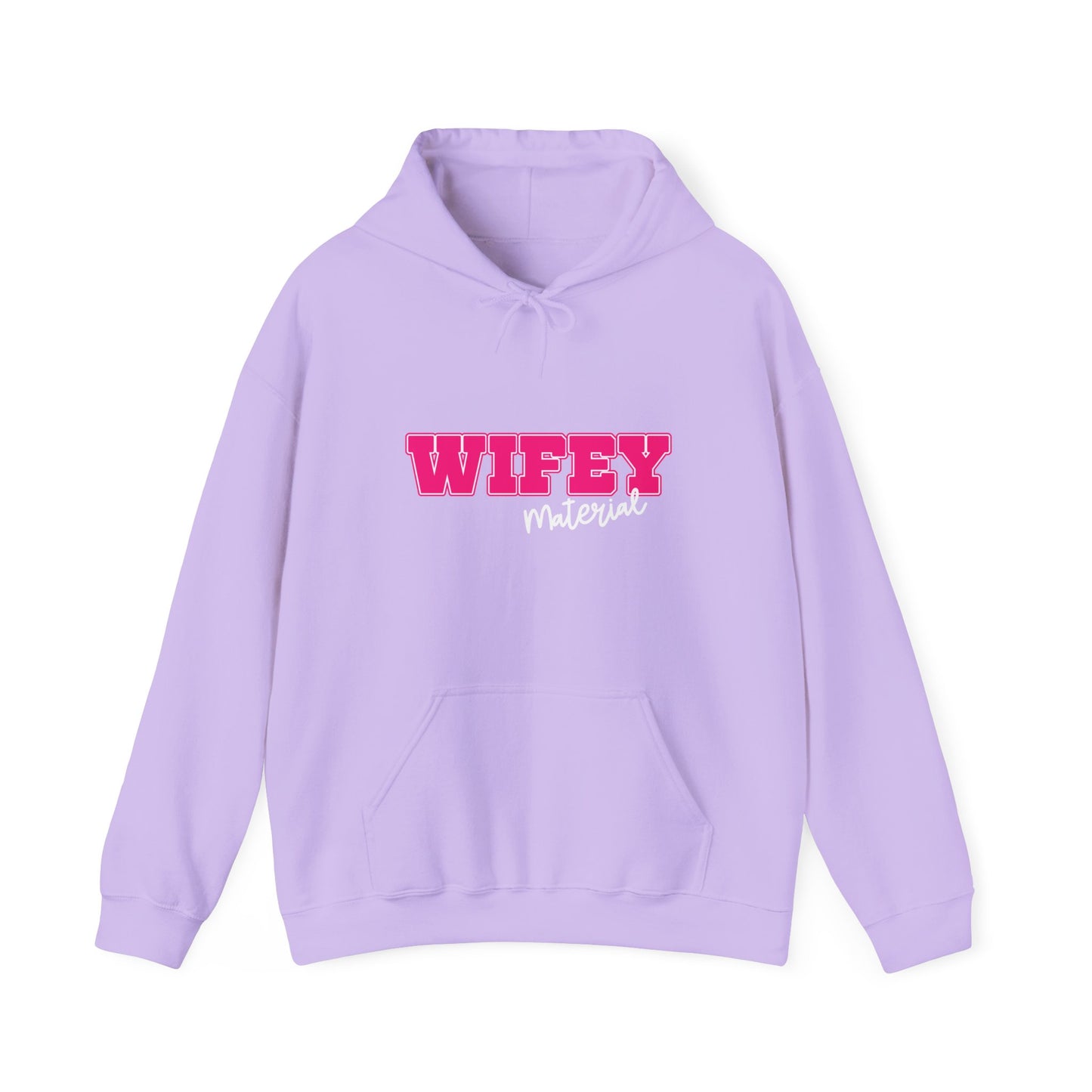 Wifey Material Hooded Sweatshirt
