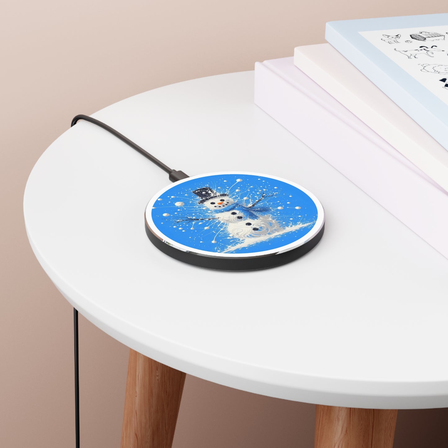 Abstract Frostie Wireless Charger