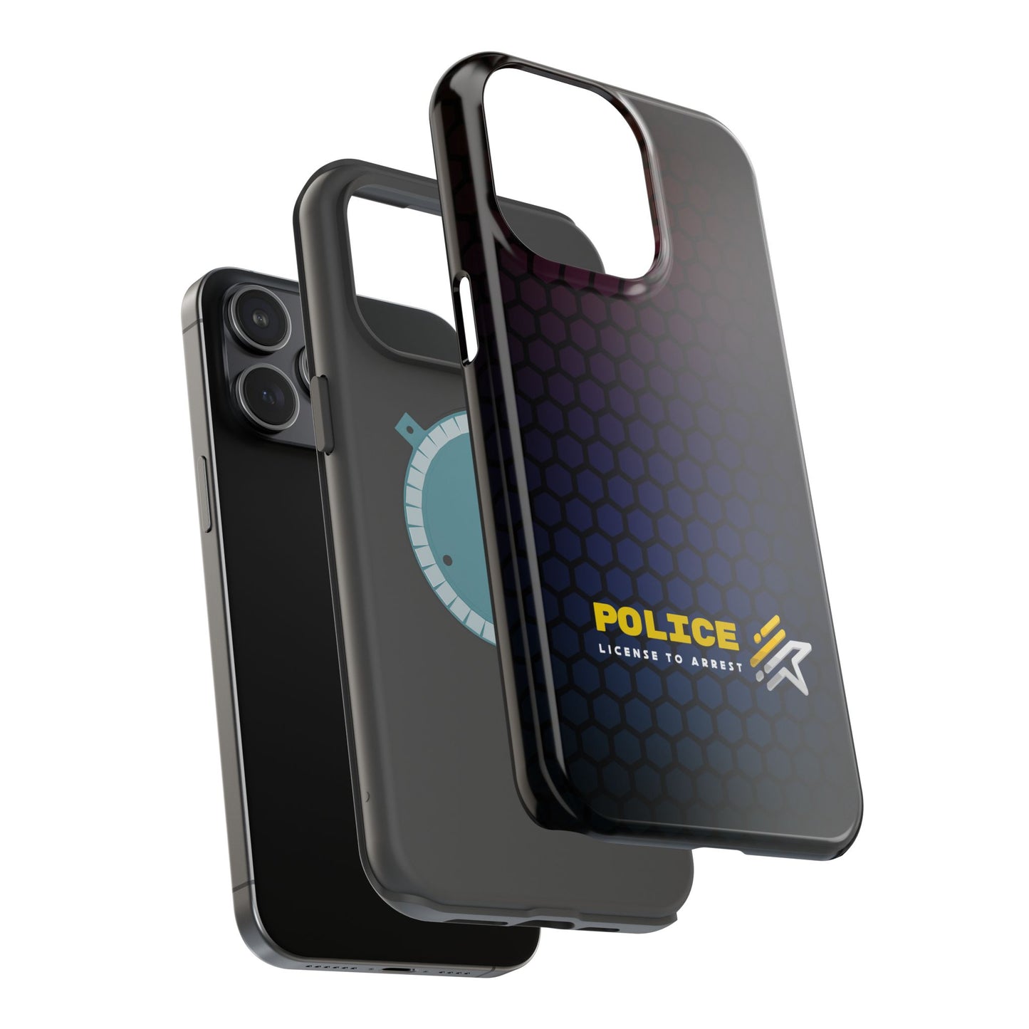 Police Magnetic iPhone Cases, License To Arrest