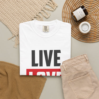 Live Love Texas Unisex T-Shirt - Casual Texas Pride Tee