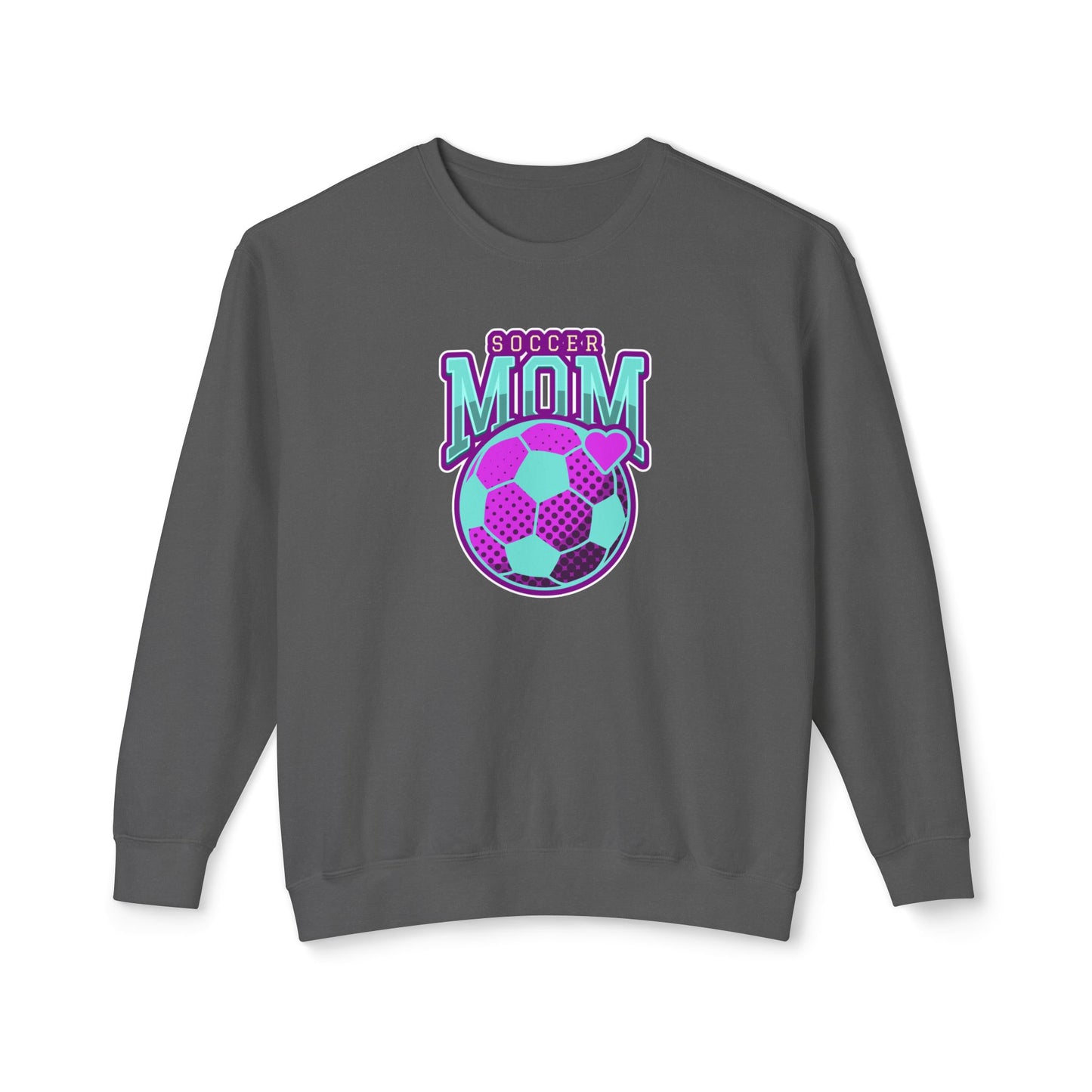 Soccer Mom Unisex Lightweight Crewneck Sweatshirt