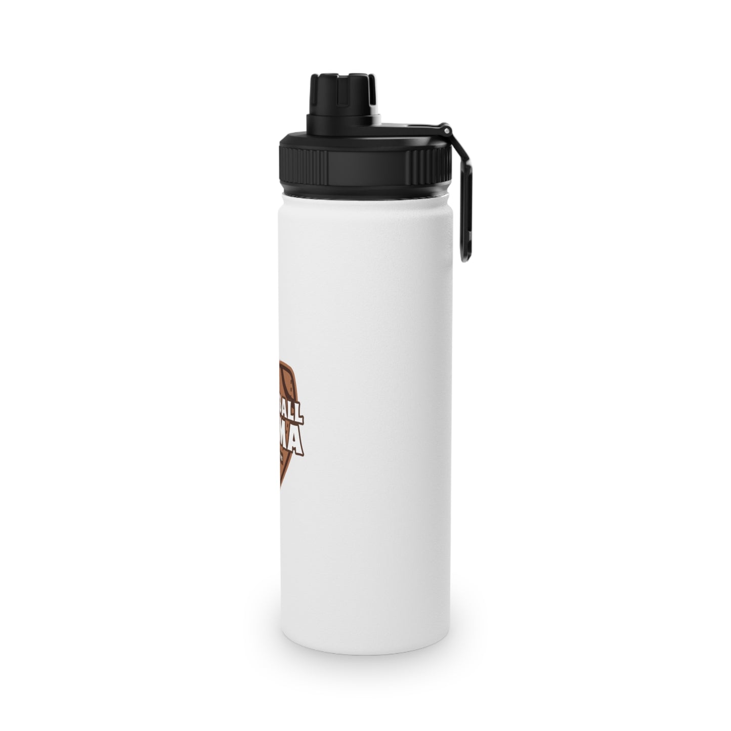 Football Mama Stainless Steel Water Bottle, Sports Lid