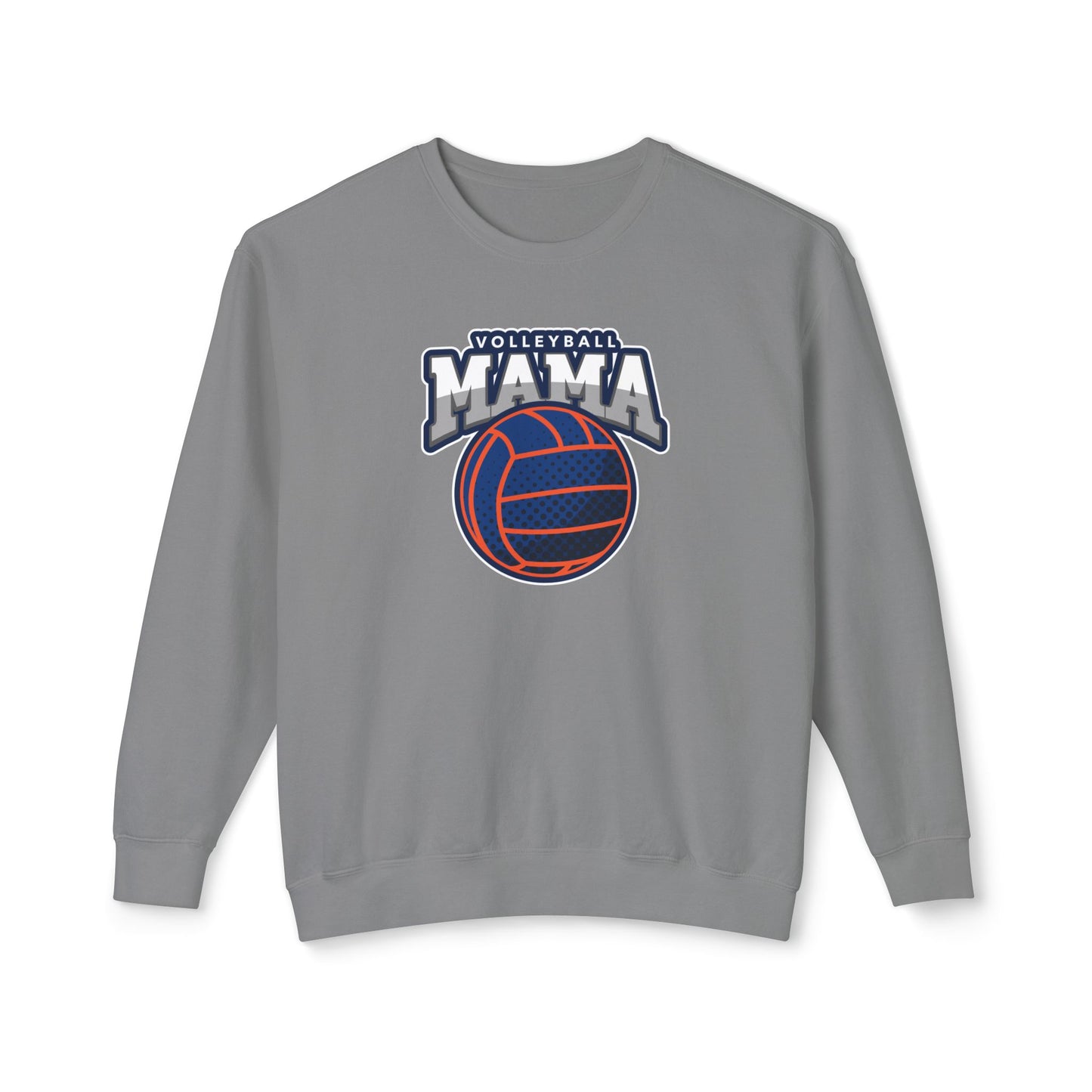 Volleyball Mama Unisex Lightweight Crewneck Sweatshirt