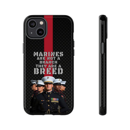 Marine Corps Tough iPhone Case - Proud Military Supporter