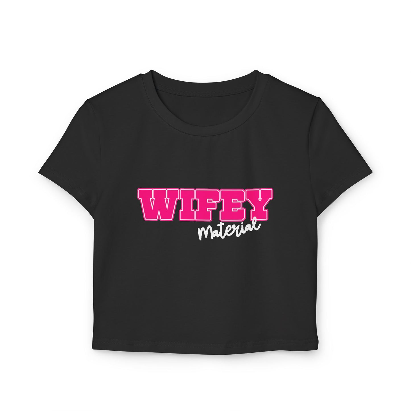 Wifey Material Women's Baby Tee