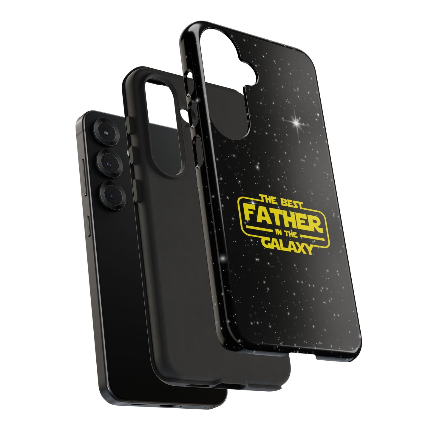 Galaxy-Themed Samsung Tough Case - Perfect Gift for the Best Father