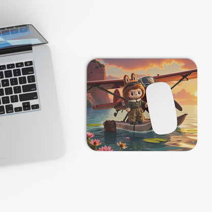 Toffee the Explorer Mouse Pad, Cute Monster Design, Back to School Desk Accessory, 9" x 8" – Perfect for Home or Work